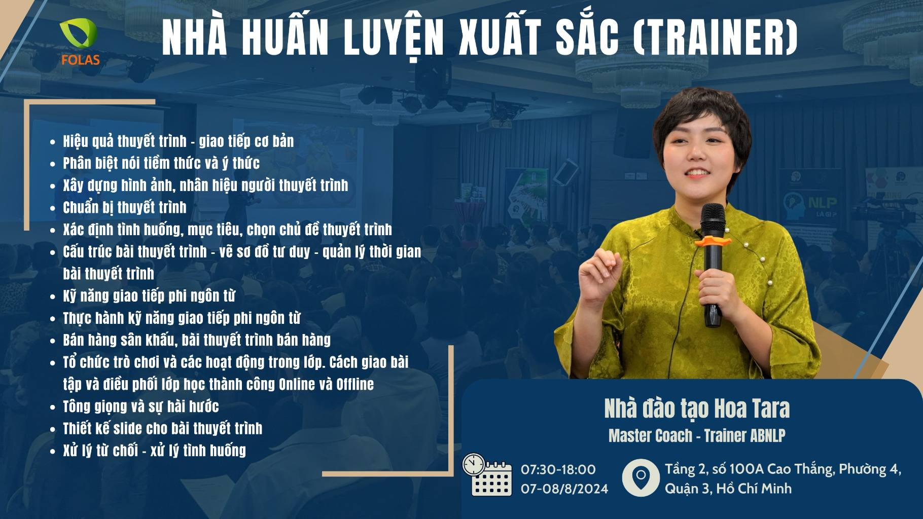 NHÀ HUẤN LUYỆN XUẤT SẮC - TRAINER