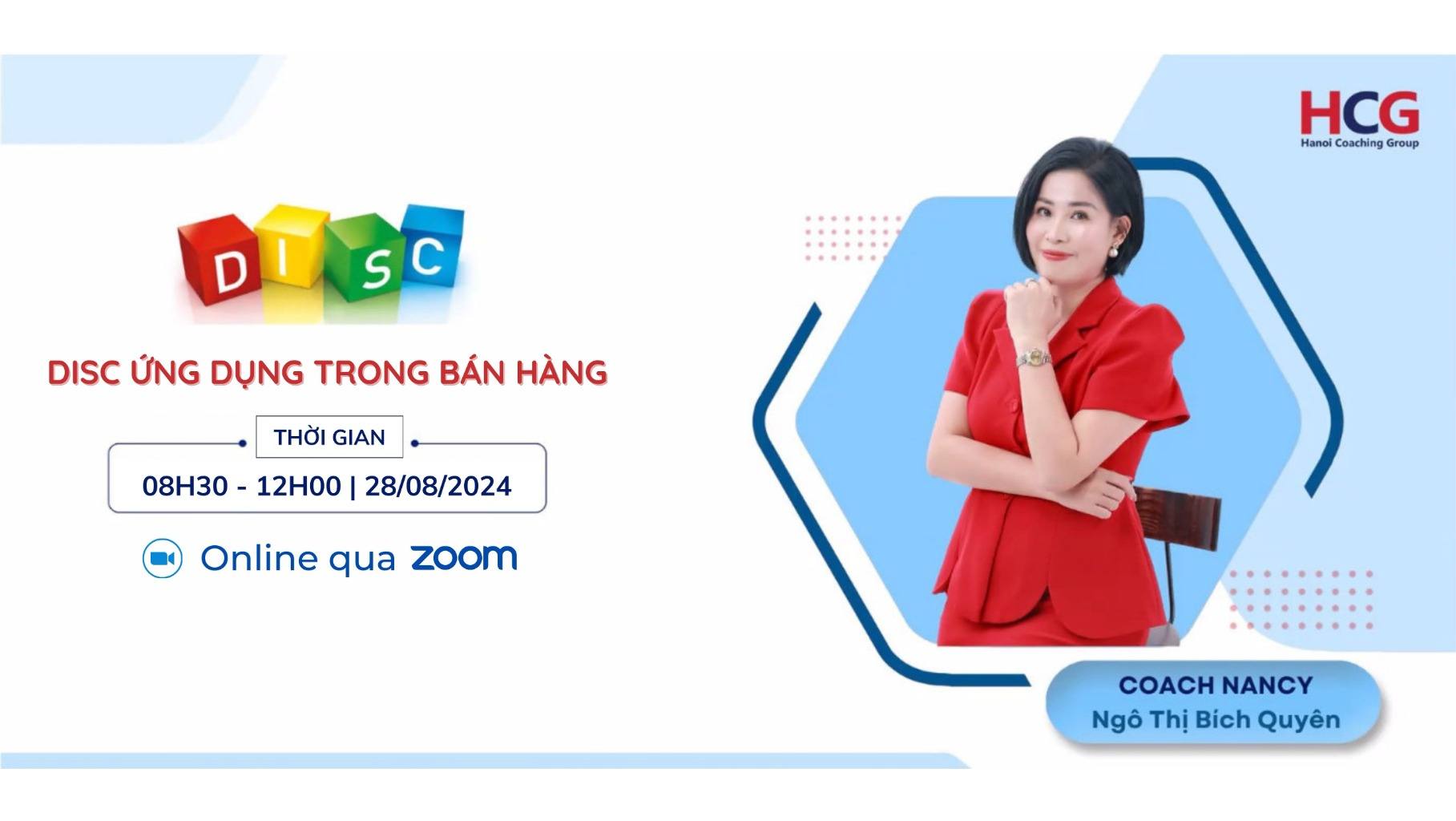 DISC ỨNG DỤNG TRONG BÁN HÀNG