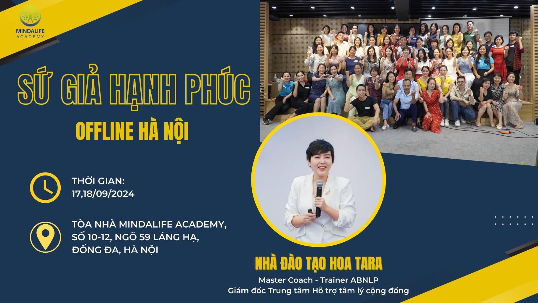 SỨ GIẢ HẠNH PHÚC OFFLINE HÀ NỘI